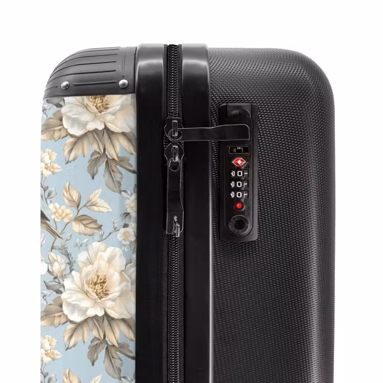 Suitcase - Botanical - Songbird - Blue — 5