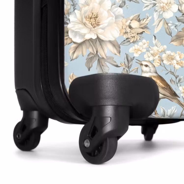 Suitcase - Botanical - Songbird - Blue — 6