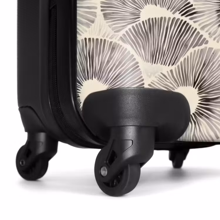 Suitcase - Circles - Pattern - Black — 6