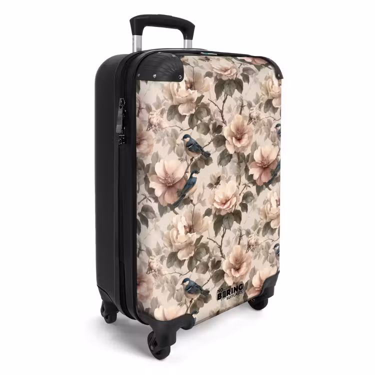 Suitcase - Classic - Birds - Colorful — 4