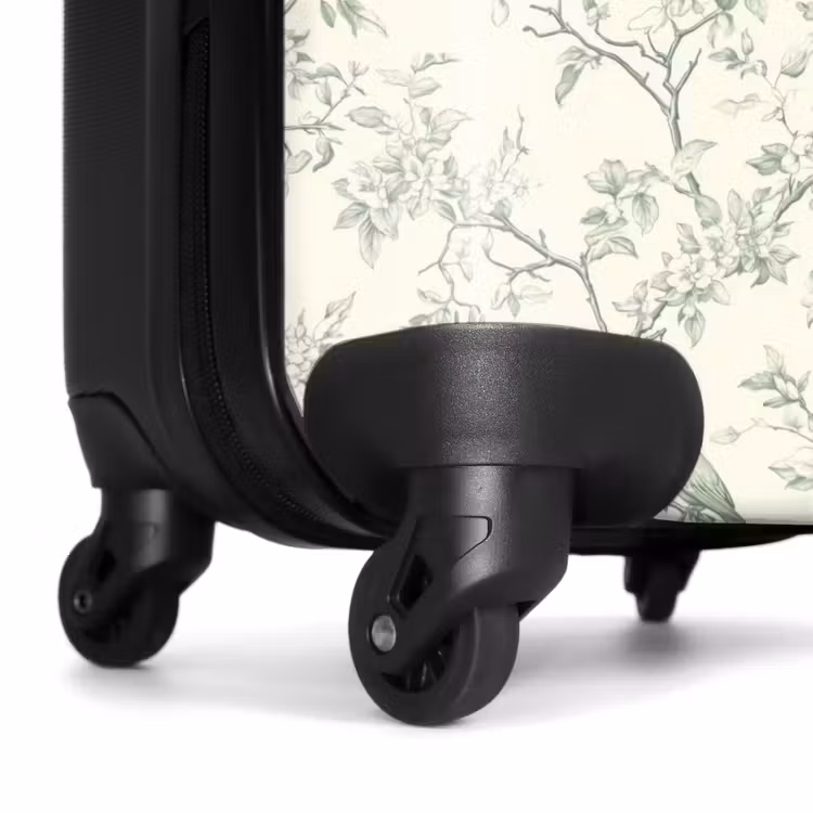 Suitcase - Classic - Birds - Green — 6