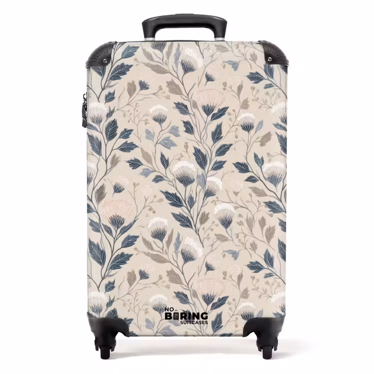 Suitcase - Classic - Botanical - Colorful — 1