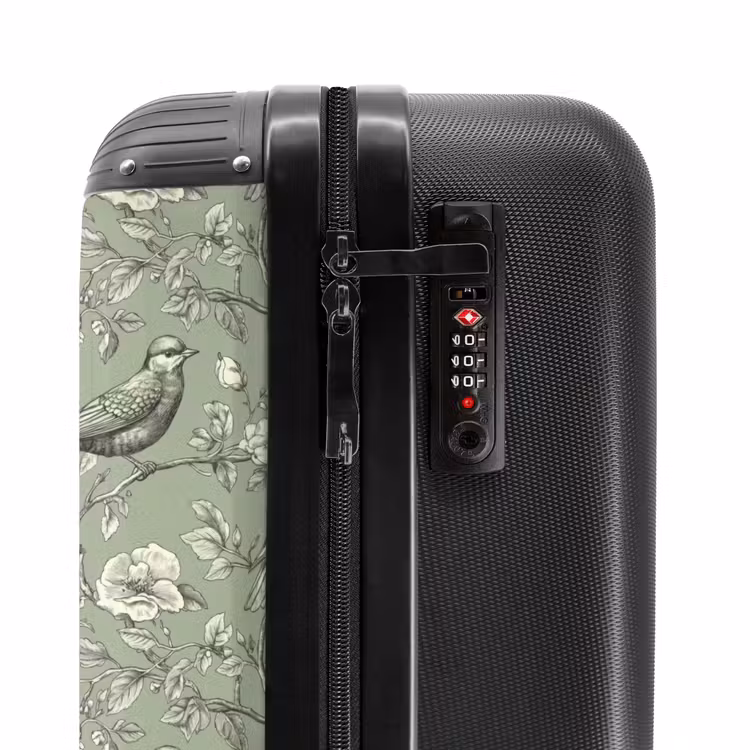 Suitcase - Classic - Botanical - Green — 5