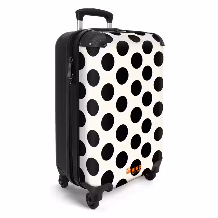 Suitcase - Classic - Dots - Black — 4