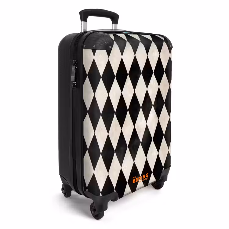 Suitcase - Classic - Pattern - Black — 4
