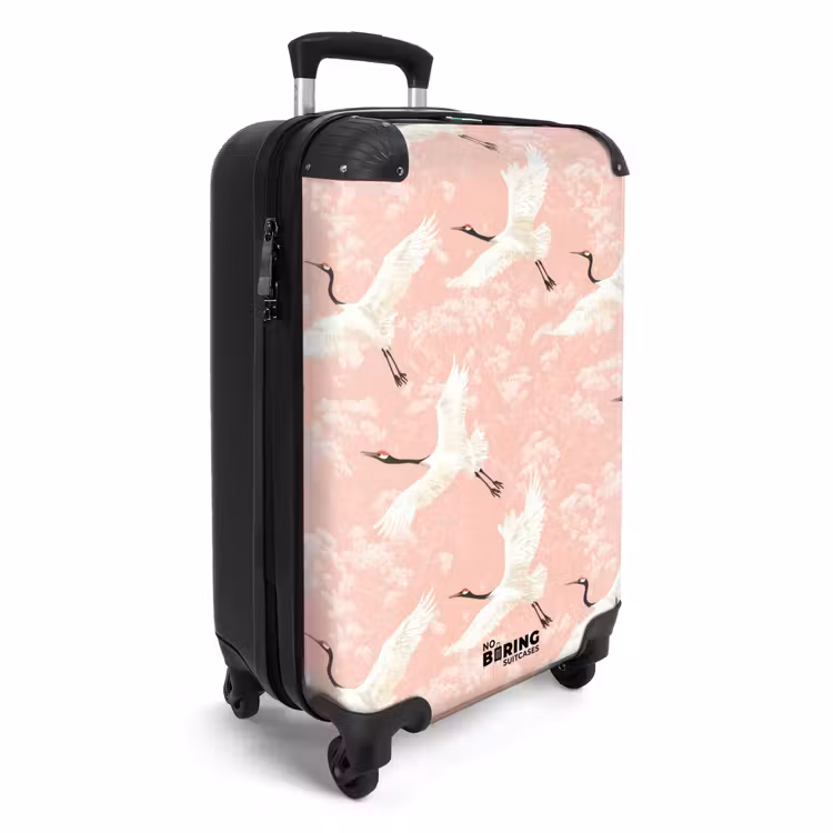 Suitcase - Crane - Blossom - Pink — 4