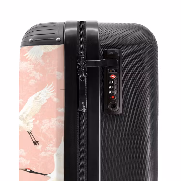 Suitcase - Crane - Blossom - Pink — 5