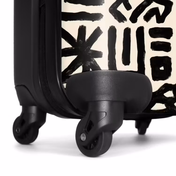 Suitcase - Geometric - Figures - Black — 6