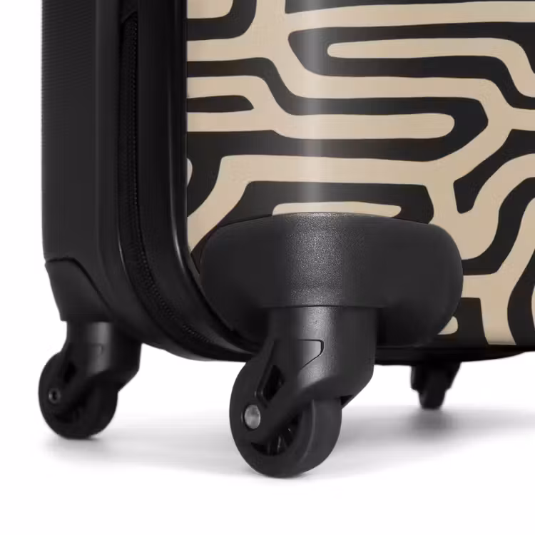 Suitcase - Graphic - Lines - Black — 6