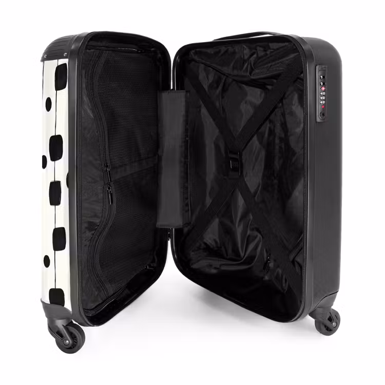 Suitcase - Graphic - Modern - Black — 3