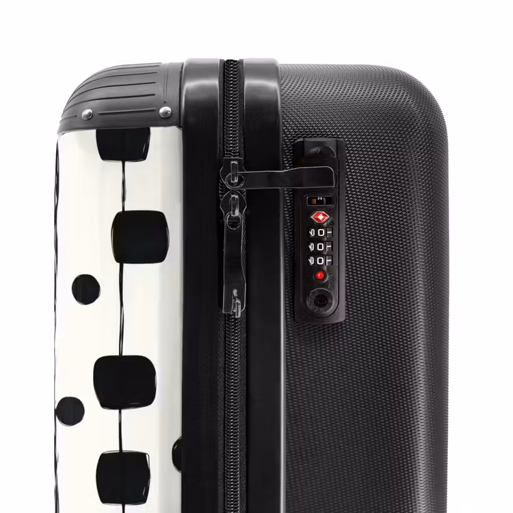 Suitcase - Graphic - Modern - Black — 5