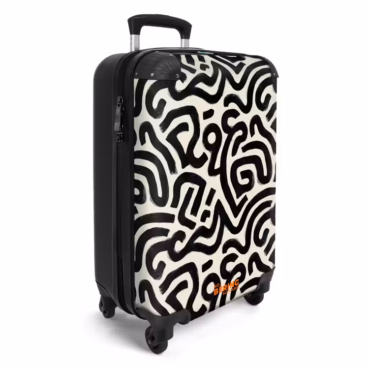 Suitcase - Modern - Abstract - Black — 4