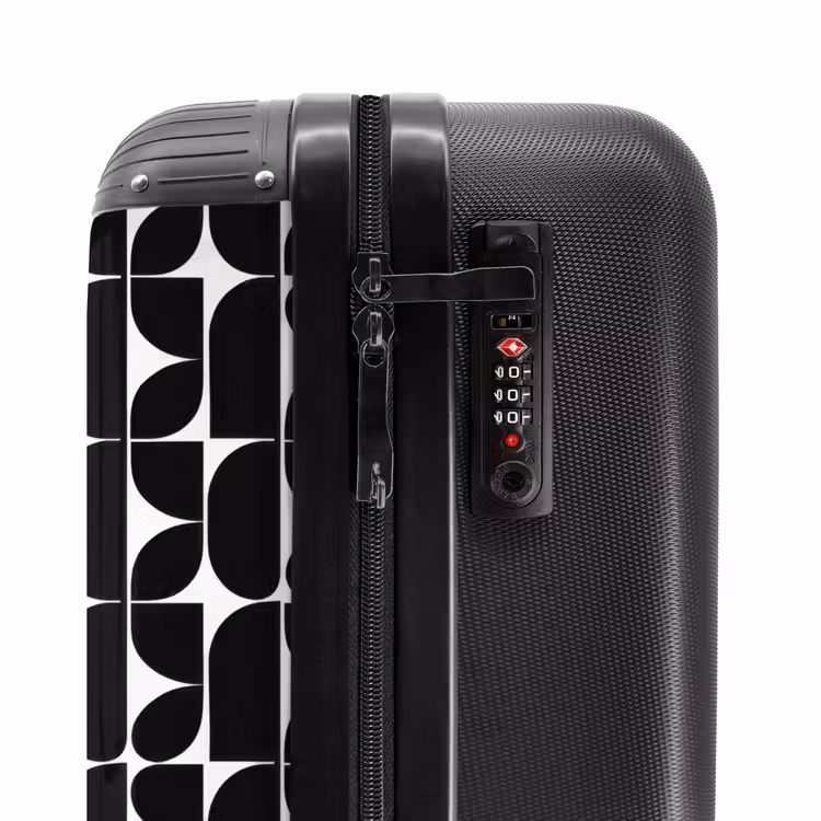 Suitcase - Modern - Geometric - Black — 5