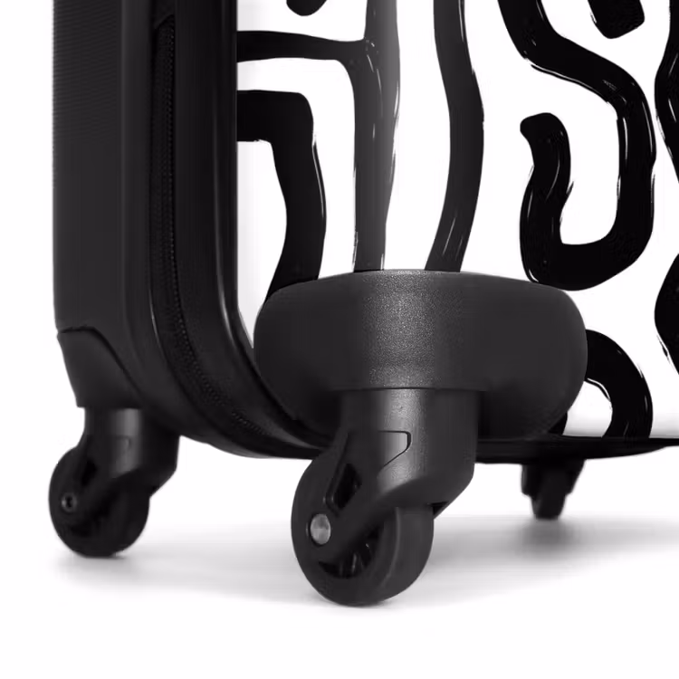 Suitcase - Modern - Lines - Black — 6
