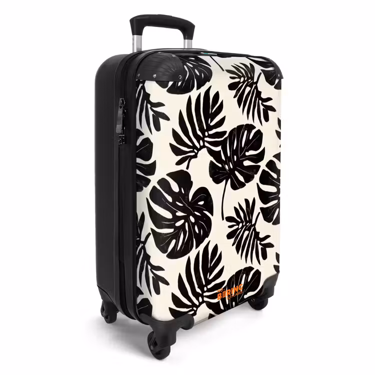 Suitcase - Modern - Monstera - Black — 4