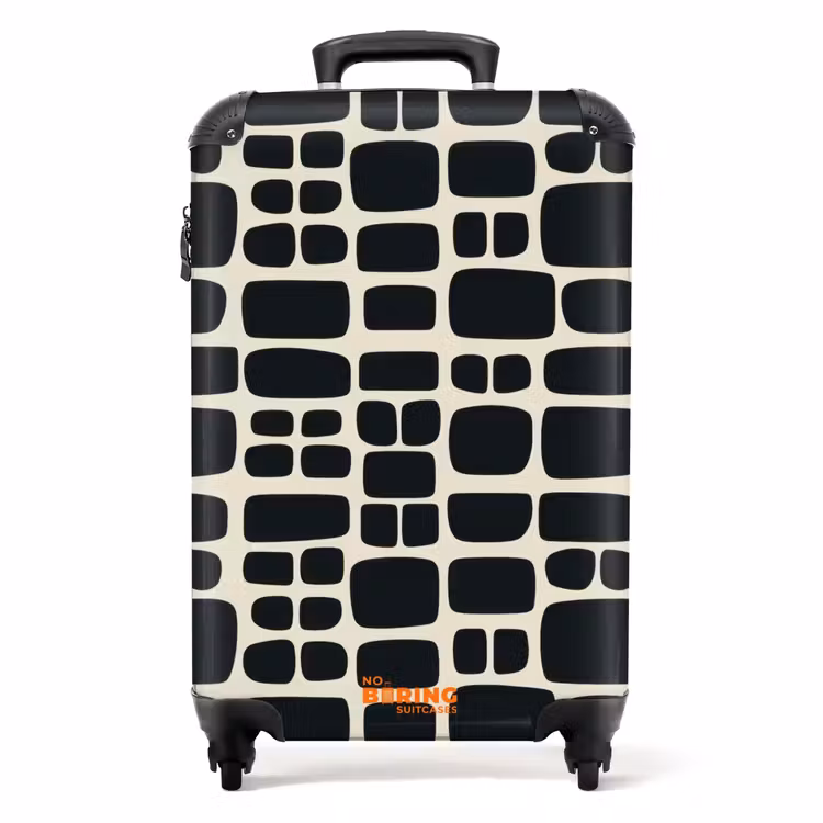 Suitcase - Modern - Organic - Black — 1