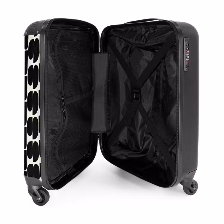 Suitcase - Modern - Patterned - Black — 3