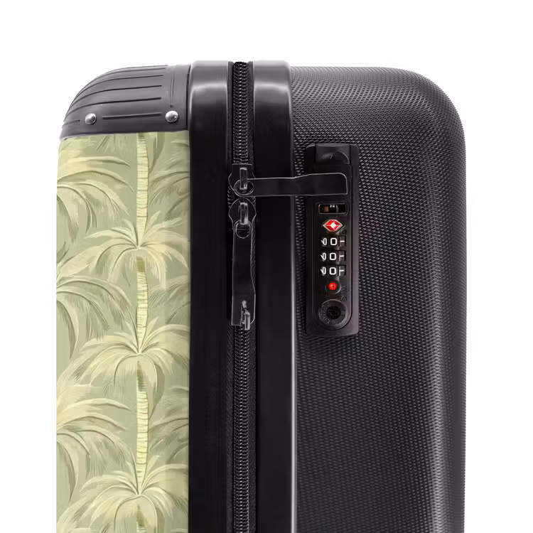 Suitcase - Palm forest - Tropical - Green — 5
