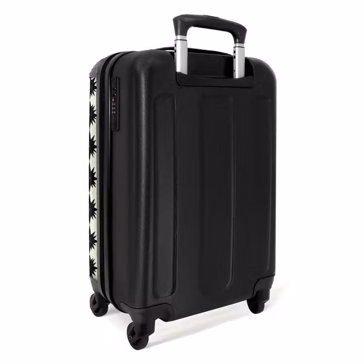 Suitcase - Star shapes - Geometric - Black — 2