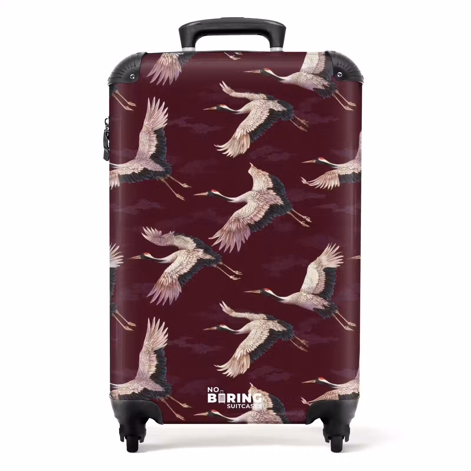 Suitcase - Crane - Classic - Bordeaux — 1
