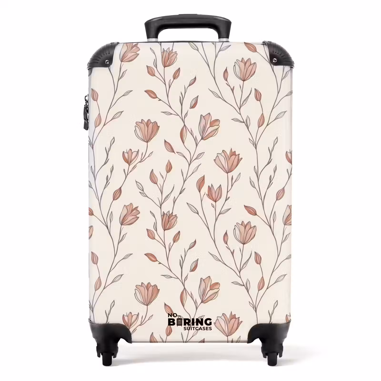 Suitcase - Pattern - Classic - Pink — 1