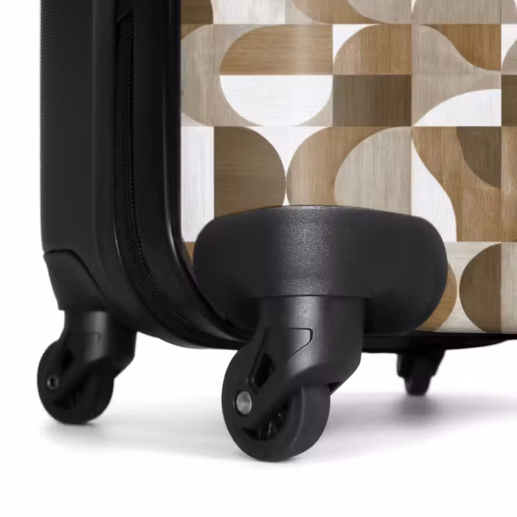 Suitcase - Abstract - Retro - Brown — 6