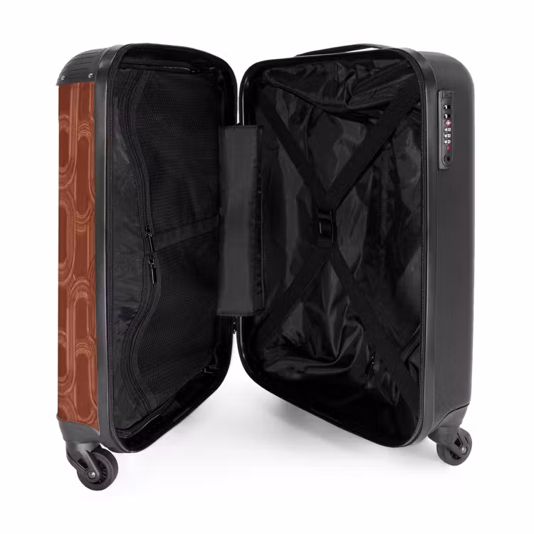Suitcase - Abstract - Texture - Brown — 3