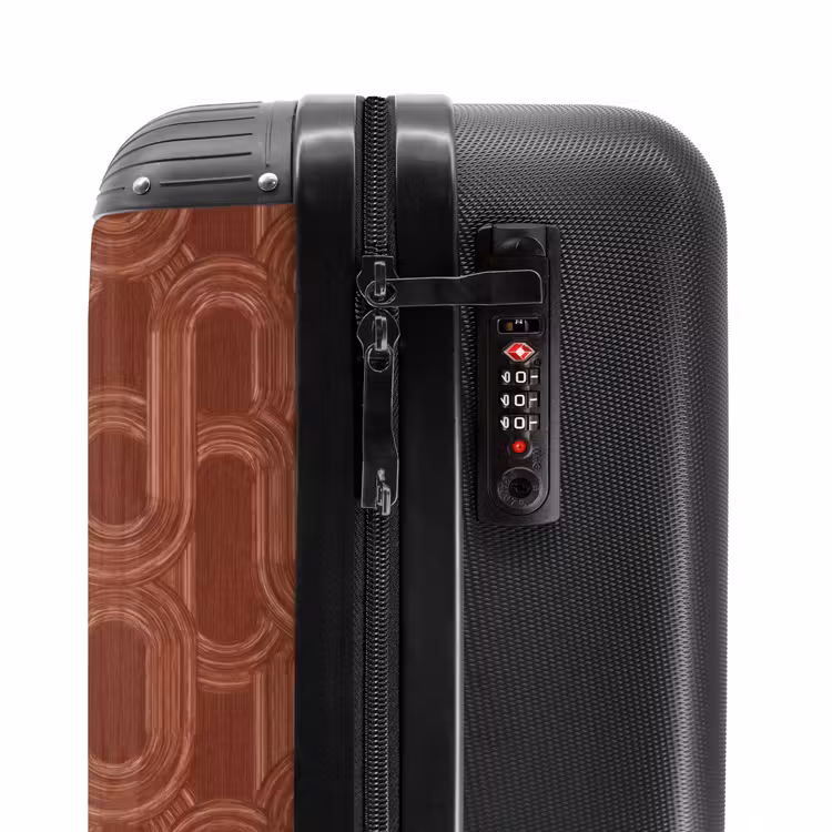 Suitcase - Abstract - Texture - Brown — 5