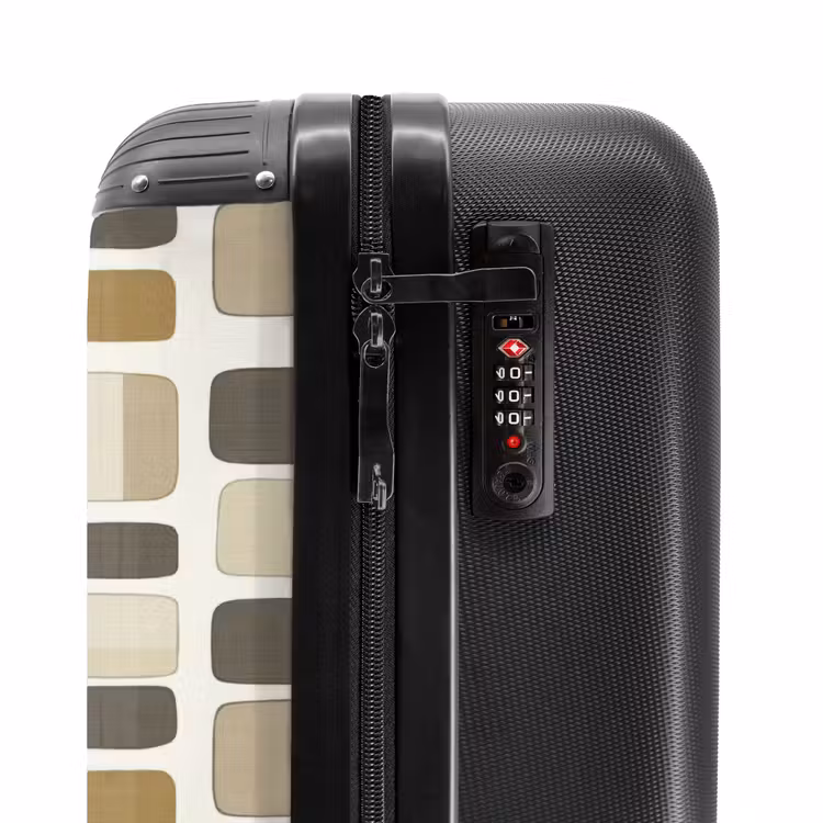 Suitcase - Blocks - Vintage - Gray — 5