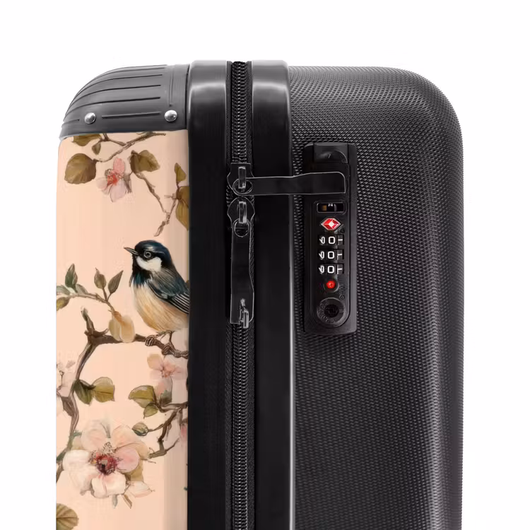 Suitcase - Blossom - Great Tit - Pink — 5