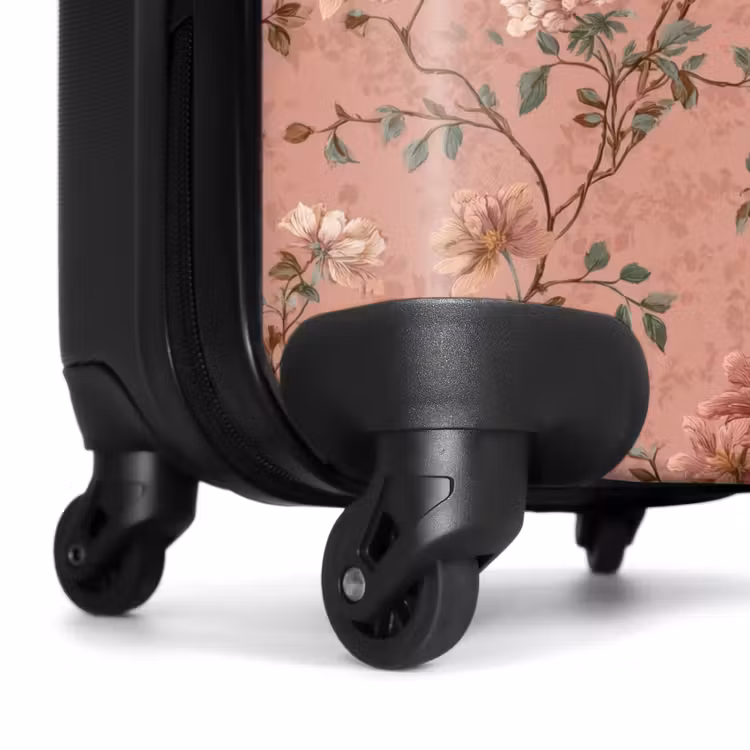 Suitcase - Botanical - Flowers - Pink — 6