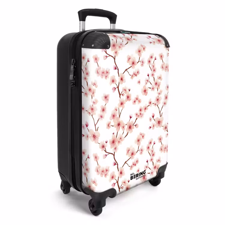Suitcase - Cherry Blossom - Branches - Pink — 4