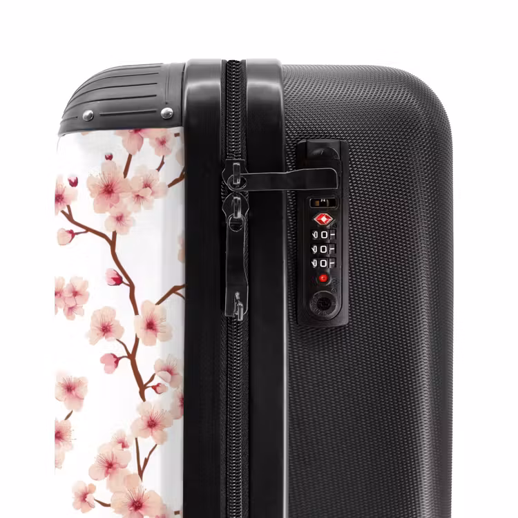 Suitcase - Cherry Blossom - Branches - Pink — 5