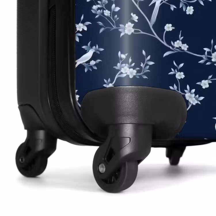 Suitcase - Graphic - Blossom Branch - Blue — 6