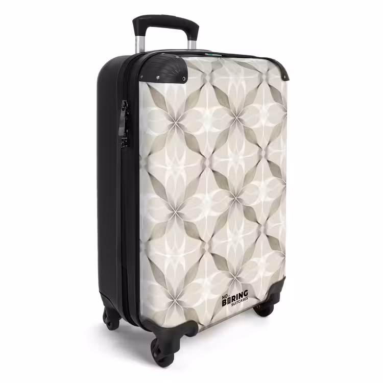 Suitcase - Graphic - Pattern - Gray — 4