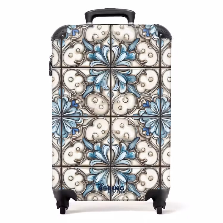 Suitcase - Baroque - Tile - Colorful — 1