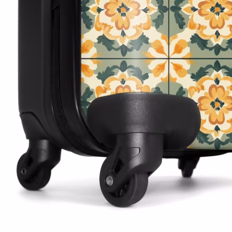 Suitcase - Ceramics - Weathered - Colorful — 6