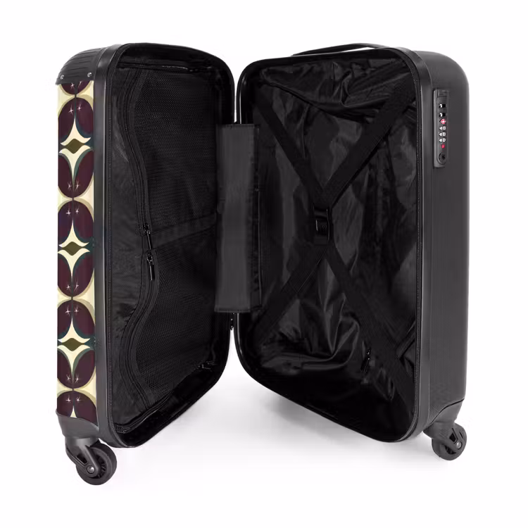 Suitcase - Circle - Retro - Colorful — 3