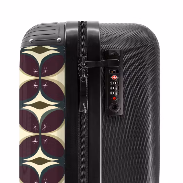 Suitcase - Circle - Retro - Colorful — 5