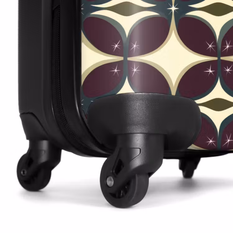 Suitcase - Circle - Retro - Colorful — 6