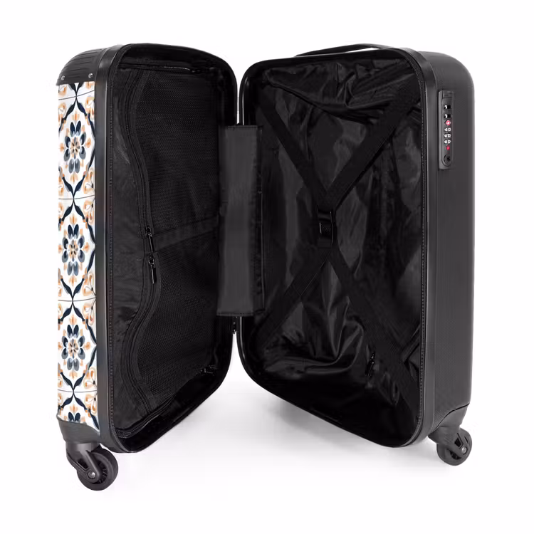 Suitcase - Leaf shape - Pattern - Colorful — 3
