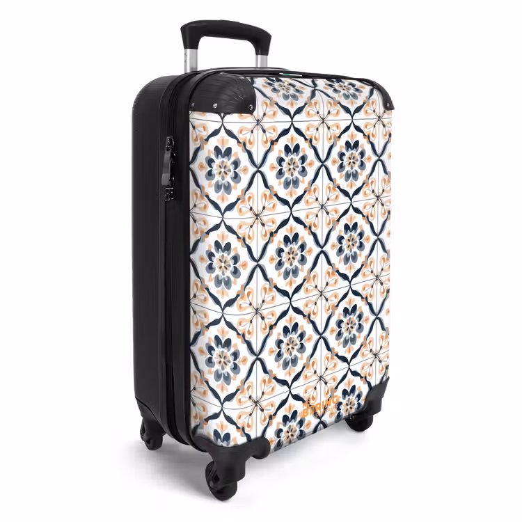Suitcase - Leaf shape - Pattern - Colorful — 4