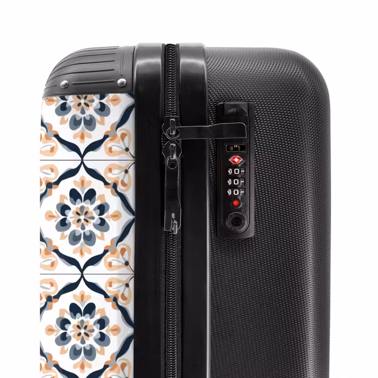 Suitcase - Leaf shape - Pattern - Colorful — 5