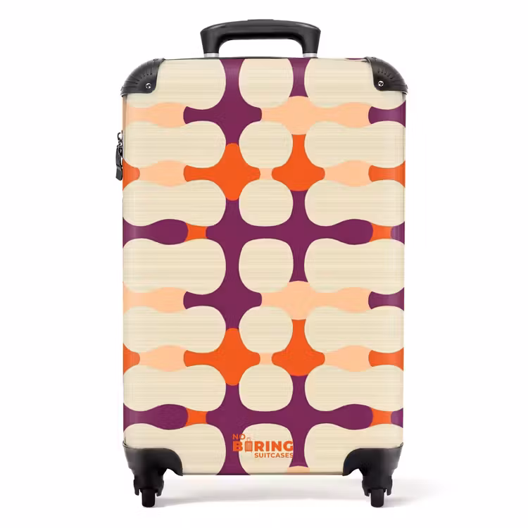 Suitcase - Modern - Patterned - Colorful — 1