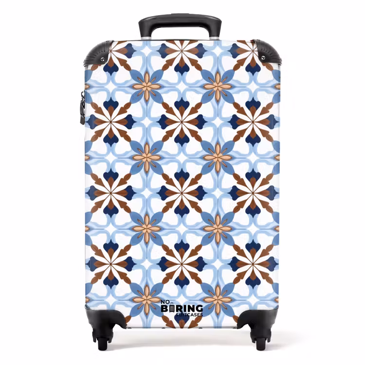 Suitcase - Ornament - Tile - Colorful — 1
