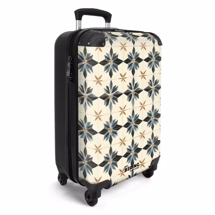 Suitcase - Ornamental - Ornament - Blue — 4