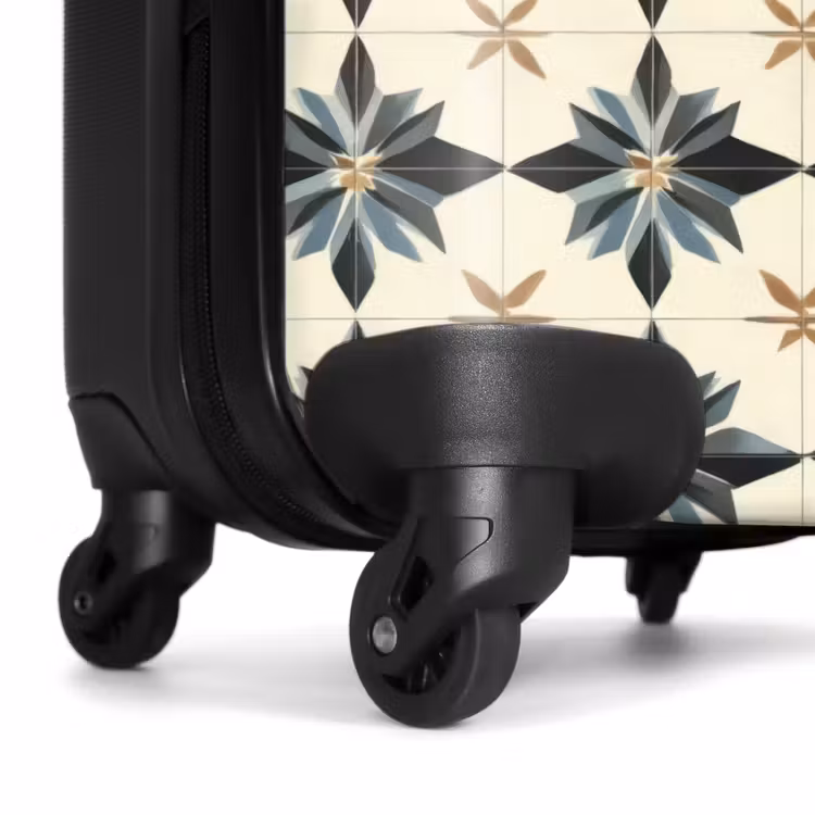 Suitcase - Ornamental - Ornament - Blue — 6