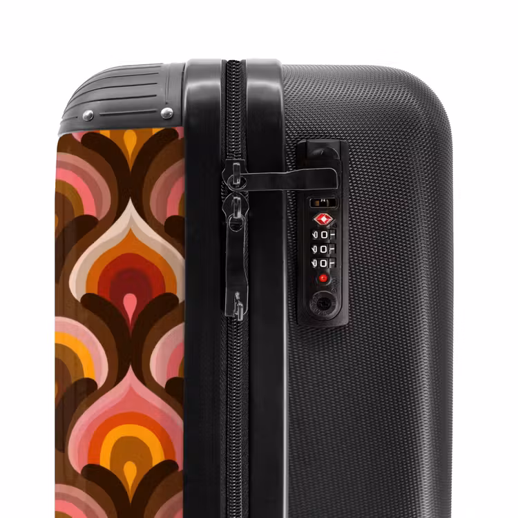 Suitcase - Pattern - Retro - Colorful — 5