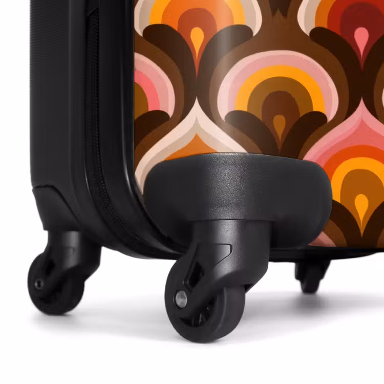 Suitcase - Pattern - Retro - Colorful — 6