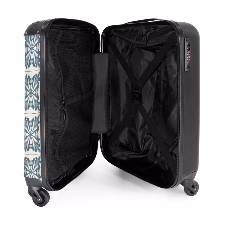 Suitcase - Pattern - Tile - Blue — 3